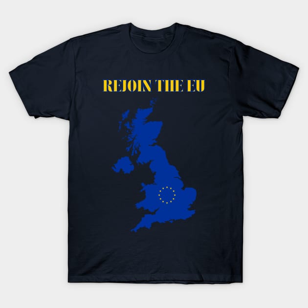 Great Britain Rejoin The European Union T-Shirt by soulfulprintss8